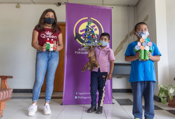 Se entregaron los premios del concurso “Reciclá Tu Navidad”